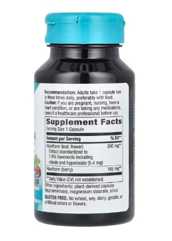 Nature's Way, Hawthorn, 300 mg, 90 Vegan Capsules