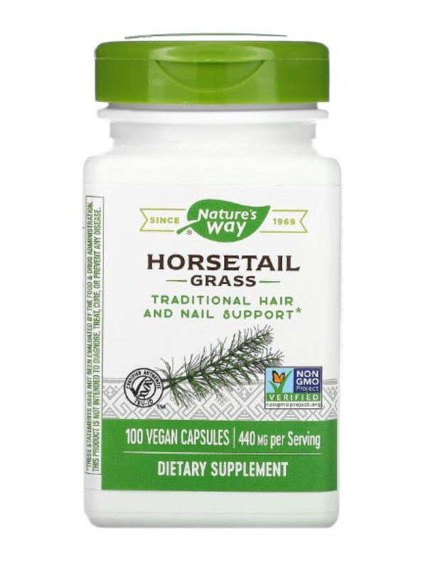 Nature's Way, Horsetail Grass, 440 mg, 100 Vegan Capsules