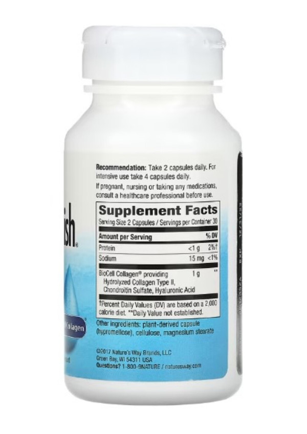 Nature's Way, Hydraplenish, 60 Capsules