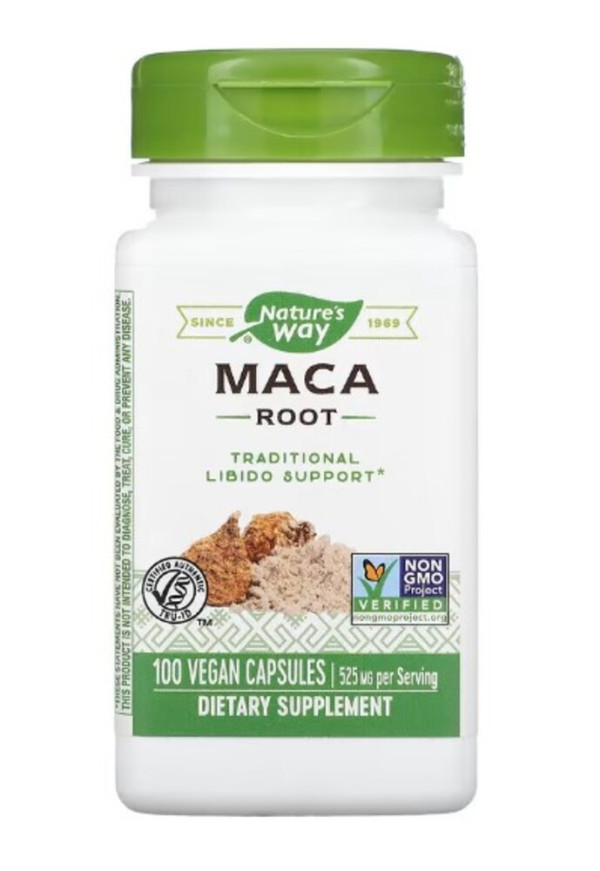 Nature's Way, Maca Root, 525 mg, 100 Vegan Capsules