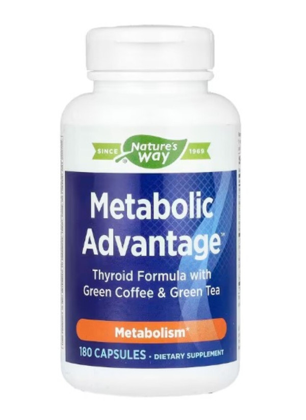 Nature's Way, Metabolic Advantage, 180 Capsules