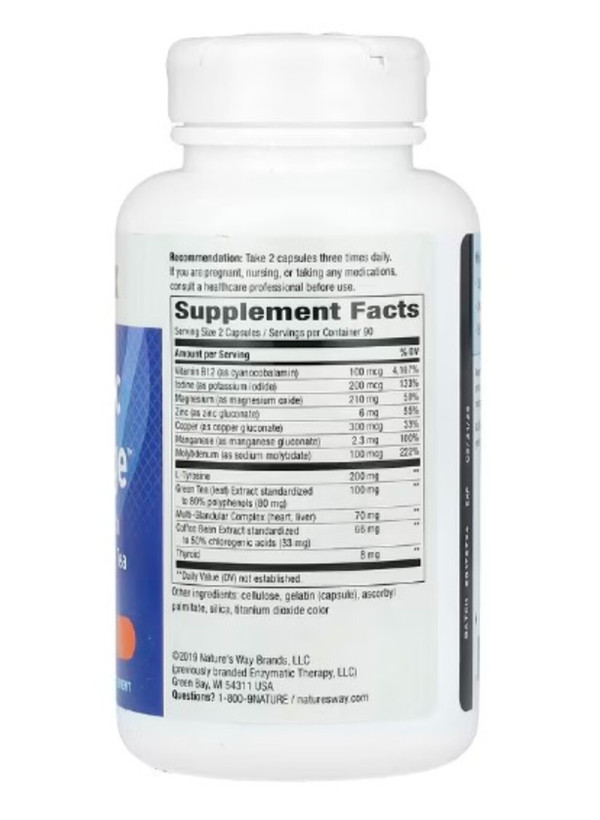 Nature's Way, Metabolic Advantage, 180 Capsules
