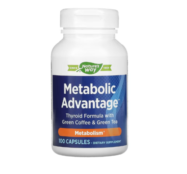 Nature's Way, Metabolic Advantage, Metabolism, 100 Capsules