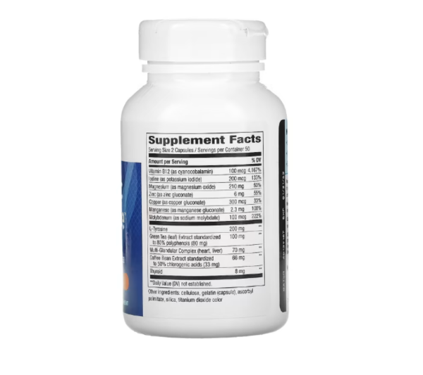 Nature's Way, Metabolic Advantage, Metabolism, 100 Capsules