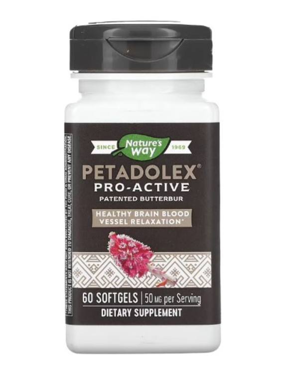 Nature's Way, PETADOLEX, Pro-Active, 50 mg , 60 Softgels