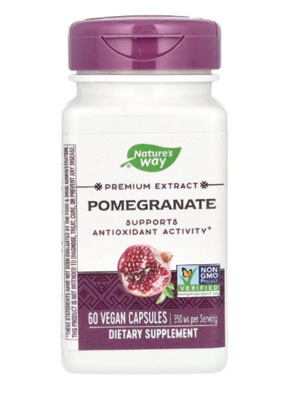 Nature's Way, Pomegranate, 350 mg, 60 Vegan Capsules