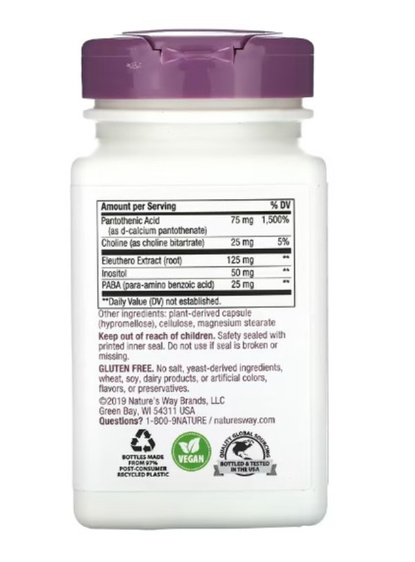 Nature's Way, Premium Blend, B-Stress Formula, 100 Vegan Capsules