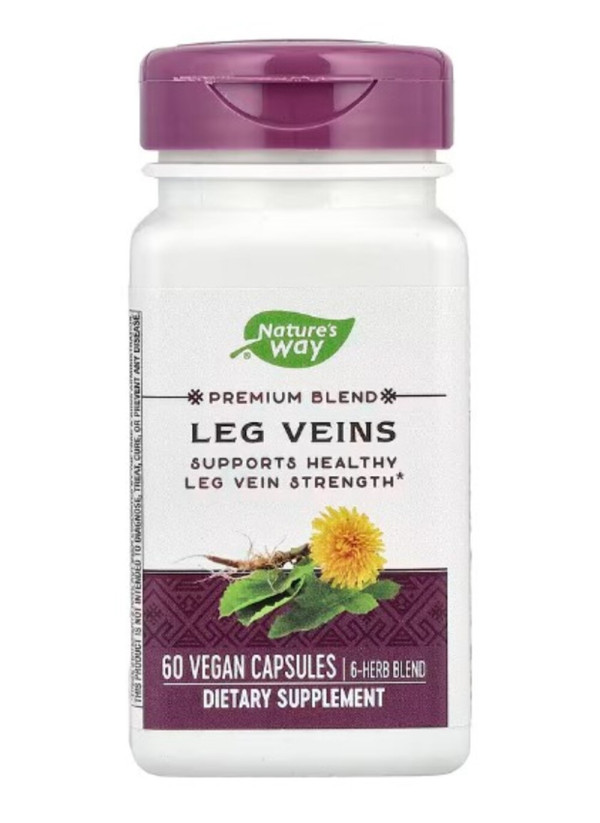 Nature's Way, Premium Blend, Leg Veins, 60 Vegan Capsules