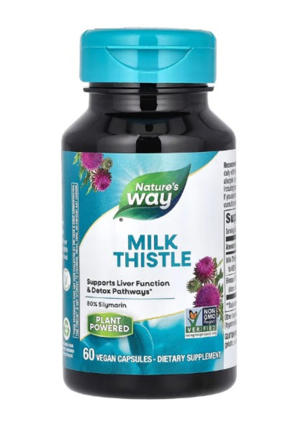 Nature's Way, Premium Blend Milk Thistle, 60 Vegan Capsules