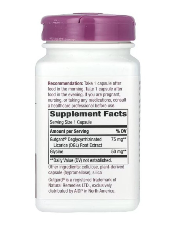 Nature's Way, Premium Extract, DGL Ultra, 75 mg, 90 Vegan Capsules