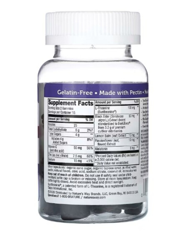 Nature's Way, Sambucus, Sleep + Immune, 30 Gummies