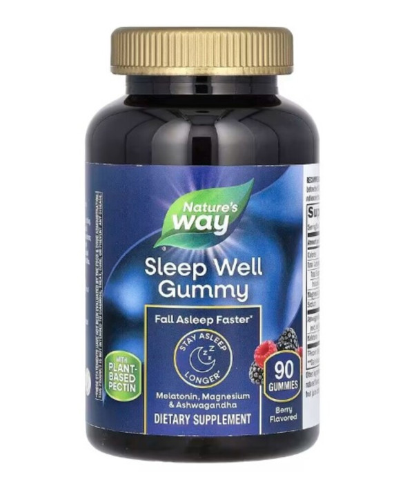 Nature's Way, Sleep Well Gummies, Berry, 90 Gummies