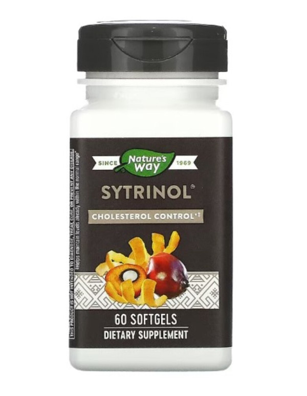 Nature's Way, Sytrinol, Cholesterol Control, 60 Softgel