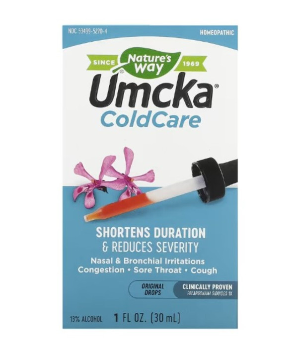 Nature's Way, Umcka, ColdCare, Original Drops, 1 fl oz (30 ml)