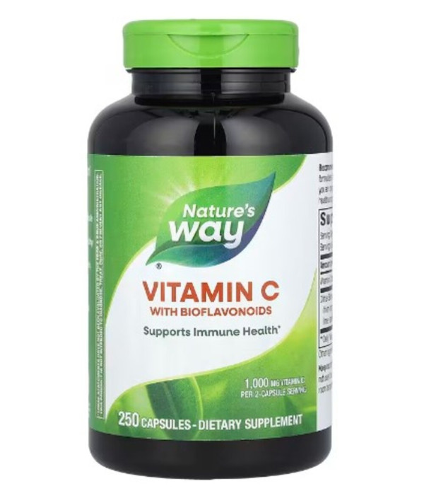 Nature's Way, Vitamin C Bioflavonoids, 1000 mg, 250 Capsules (500 mg per Capsule)