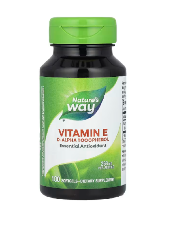 Nature's Way, Vitamin E, 268 mg, 100 Softgels, Near EXP- Mar-2025