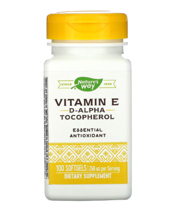 Nature's Way, Vitamin E, 400 IU, 100 Softgels