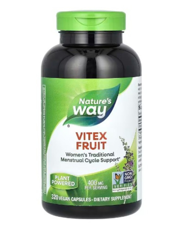 Nature's Way, Vitex Fruit, 400 mg, 320 Vegan Capsules