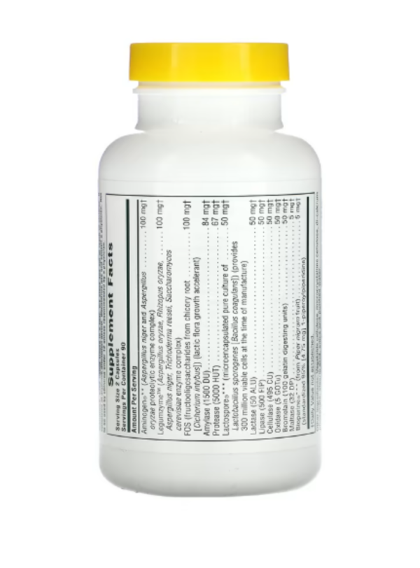 NaturesPlus, Acti-Zyme, 180 Vegan Capsules