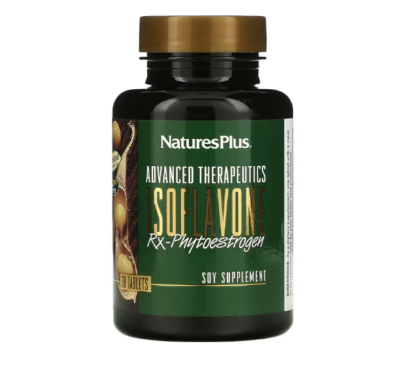 NaturesPlus, Advanced Therapeutics, Isoflavone Rx-Phytoestrogen, 30 Tablets