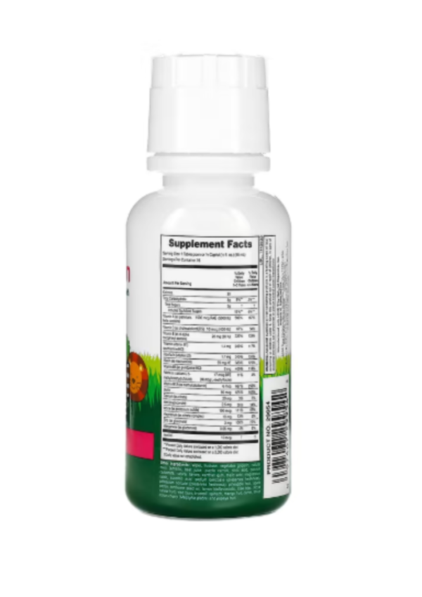 NaturesPlus, Animal Parade, Multivitamin Liquid, Tropical Berry, 8 fl oz (236.56 ml)