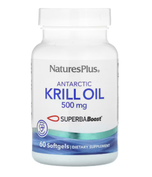 NaturesPlus, Antarctic Krill Oil, 500 mg, 60 Softgels