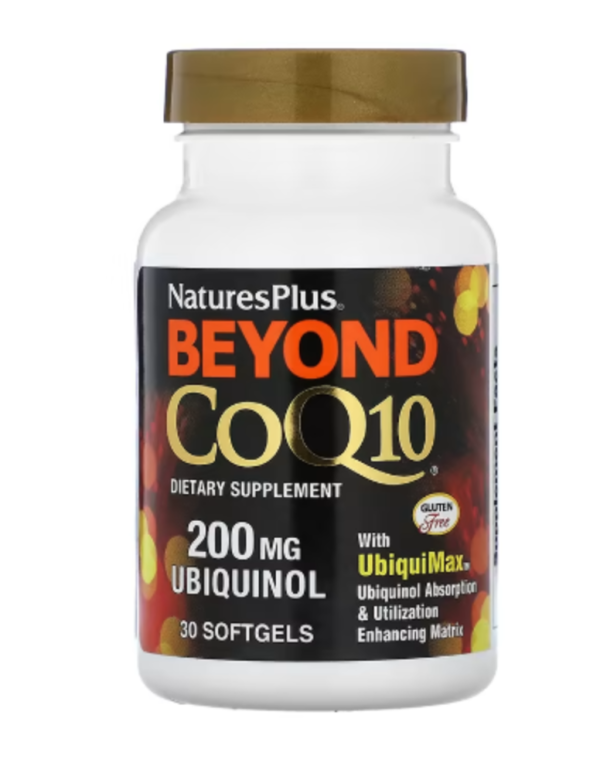 NaturesPlus, Beyond CoQ10, 200 mg, 30 Softgels