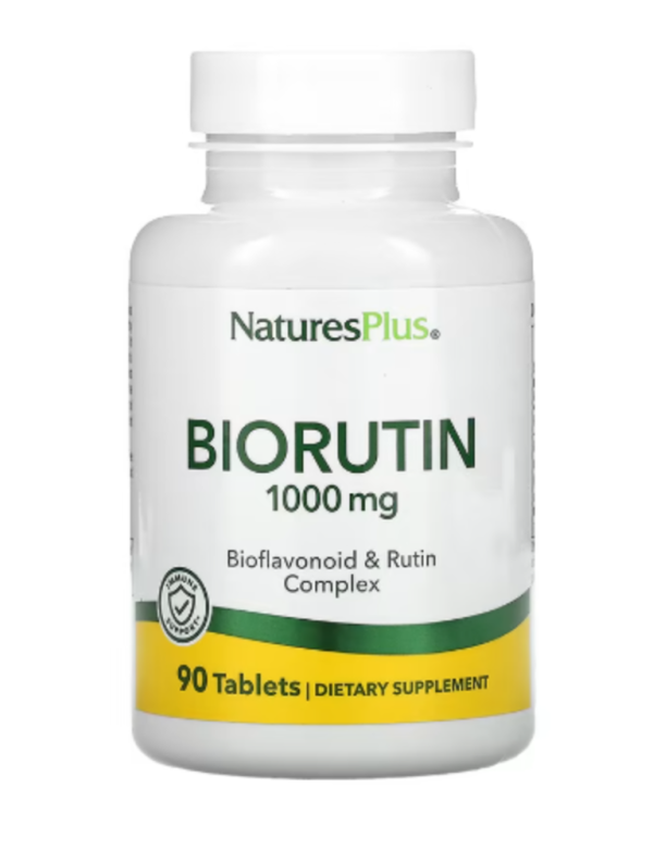 NaturesPlus, Biorutin, 1000 mg, 90 Tablets