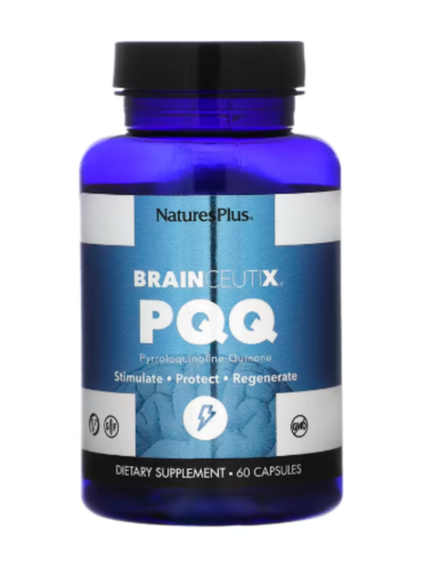 NaturesPlus, BrainCeutix PQQ, 60 Capsules