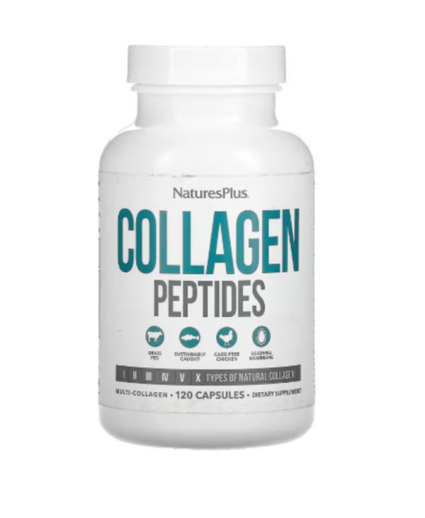 NaturesPlus, Collagen Peptides, 120 Capsules