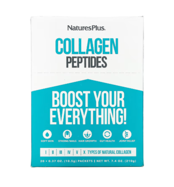 NaturesPlus, Collagen Peptides, 20 Stick Packets, 0.37 oz. (10.5 g) Each