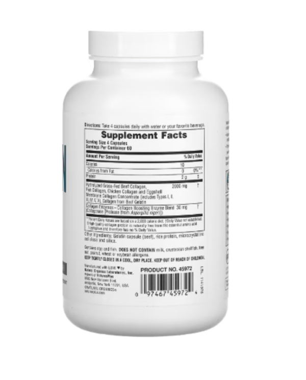 NaturesPlus, Collagen Peptides, 240 Capsules