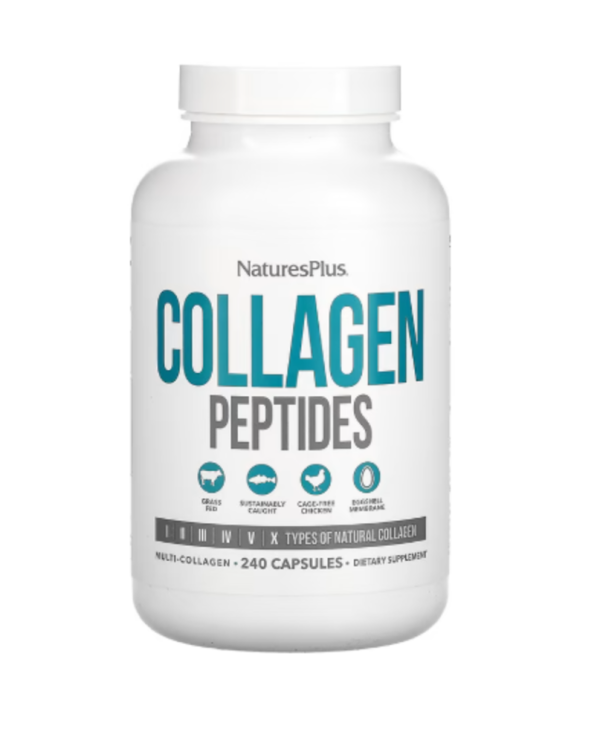 NaturesPlus, Collagen Peptides, 240 Capsules