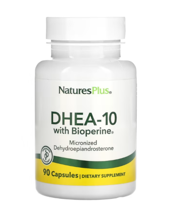 NaturesPlus, DHEA-10 With Bioperine, 90 Capsules
