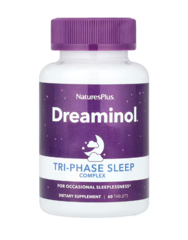 NaturesPlus, Dreaminol®, Tri-Phase Sleep Complex, 60 Tablets