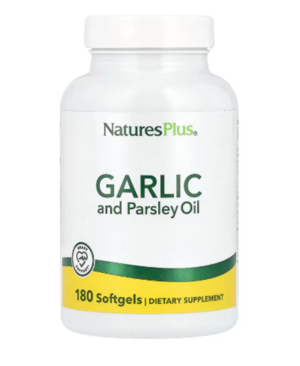 NaturesPlus, Garlic and Parsley Oil, 180 Softgels