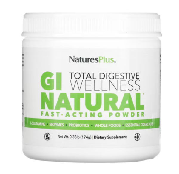 NaturesPlus, GI Natural Fast-Acting Powder, 0.38 lb (174 g)