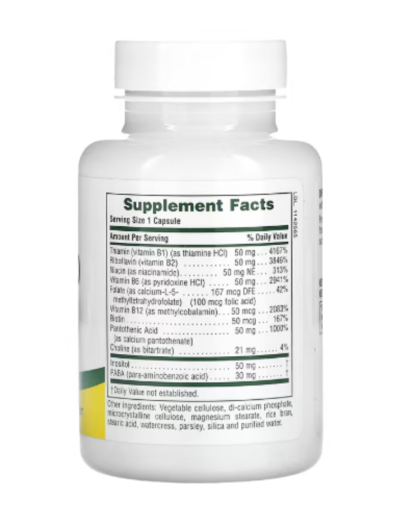 NaturesPlus, High Potency Super B-50, 90 Capsules