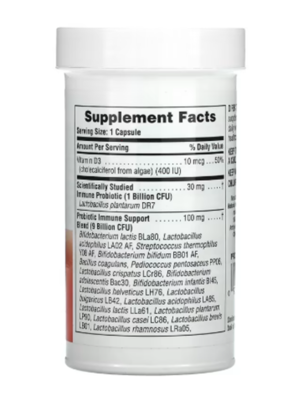 NaturesPlus, Immune Probiotic, 10 Billion CFU, 30 Capsules