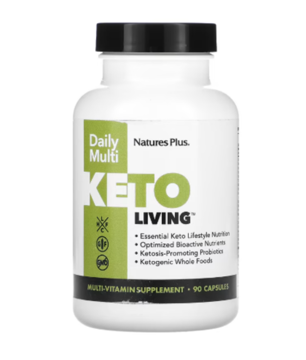 NaturesPlus, Keto Living, Daily Multi, 90 Capsules