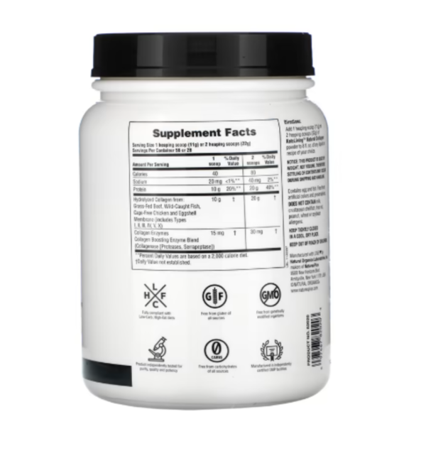 NaturesPlus, Keto Living, Natural Collagen, 1.36 lbs (616 g)
