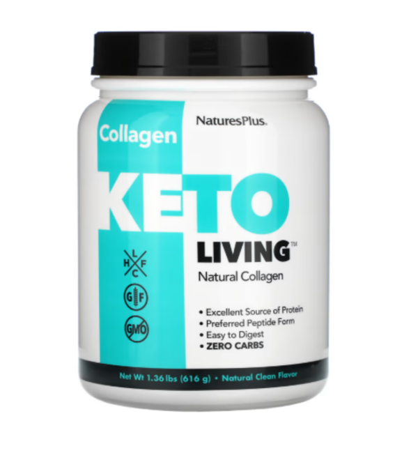 NaturesPlus, Keto Living, Natural Collagen, 1.36 lbs (616 g)