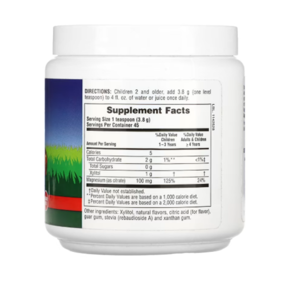 NaturesPlus, Mag Kidz, Animal Parade, Children's Magnesium Powder Supplement, Cherry, 0.38 lb (171 g)