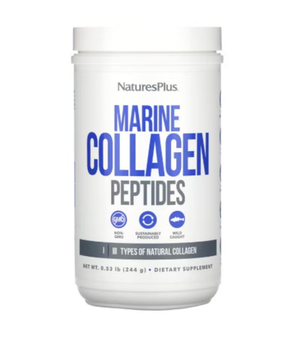 NaturesPlus, Marine Collagen Peptides, 0.53 lb (244 g)