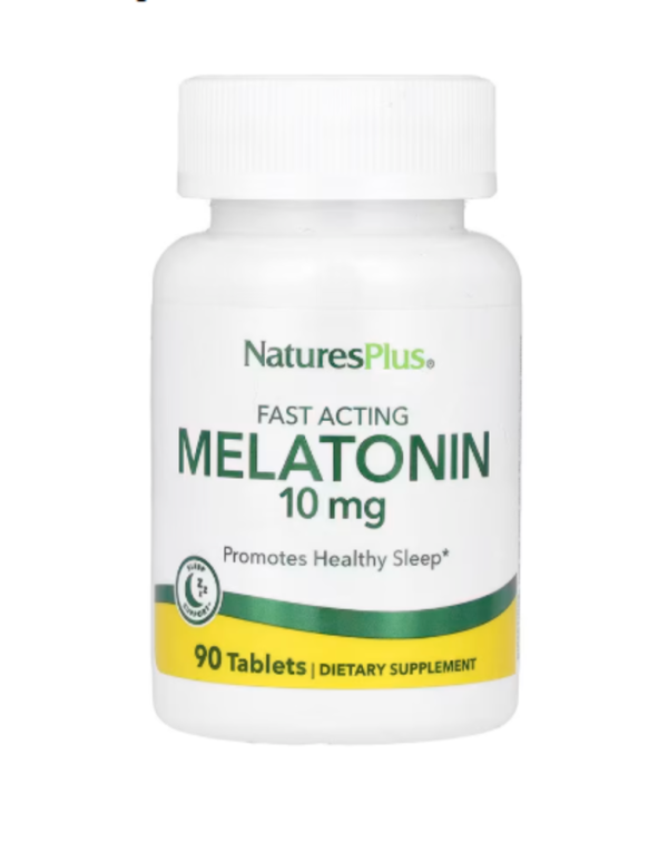 NaturesPlus, Melatonin, 10 mg, 90 Tablets