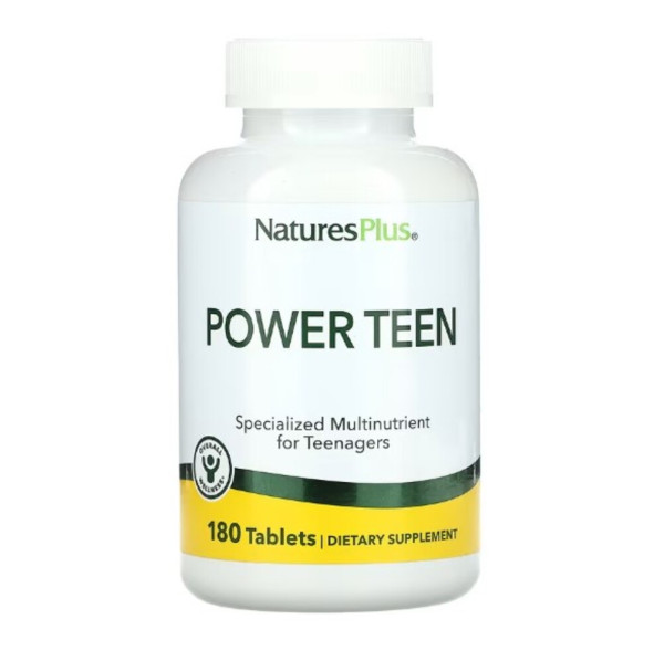 NaturesPlus, Power Teen, 180 Tablets