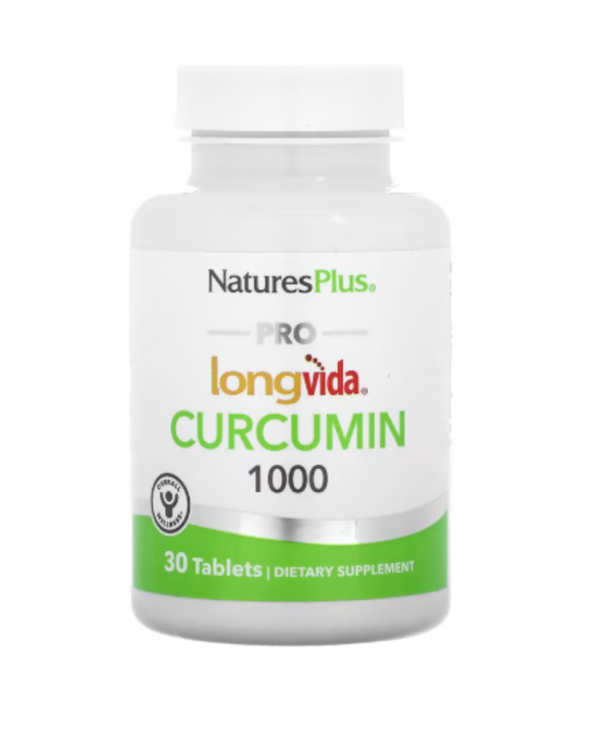NaturesPlus, Pro Longvida Curcumin 1000, 30 Tablets