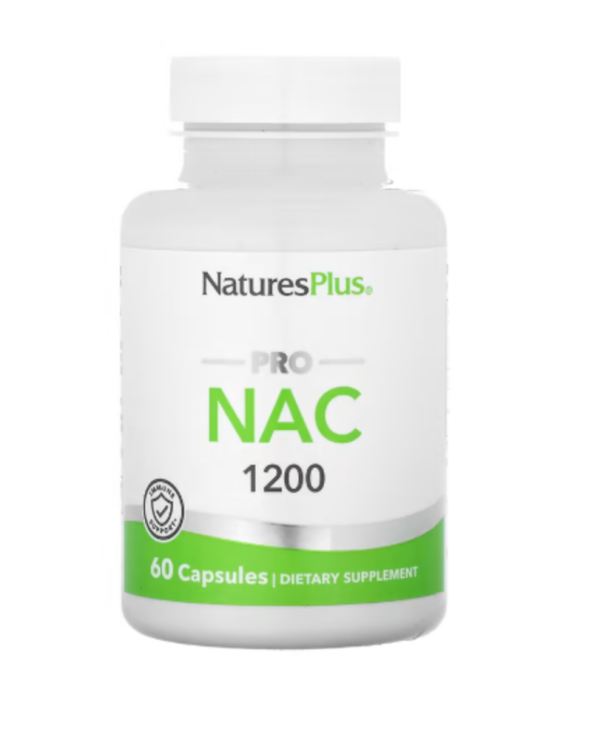 NaturesPlus, Pro NAC 1200, 60 Capsules