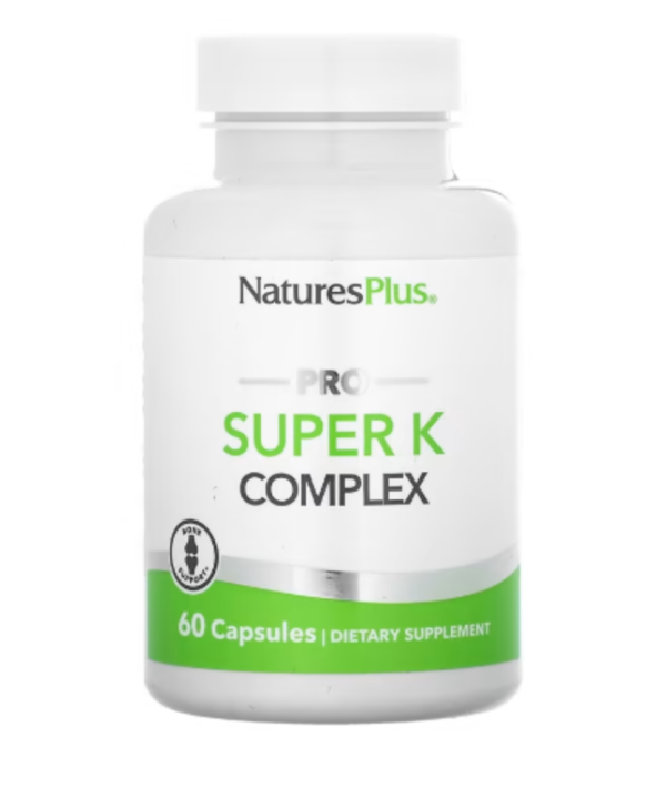 NaturesPlus, Pro Super K Complex, 60 Capsules