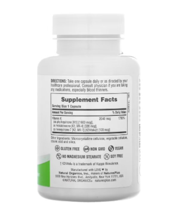 NaturesPlus, Pro Super K Complex, 60 Capsules